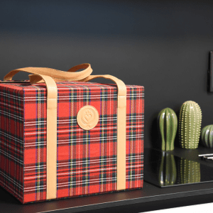 porta torte cakebag rettangolare tartan creabilie